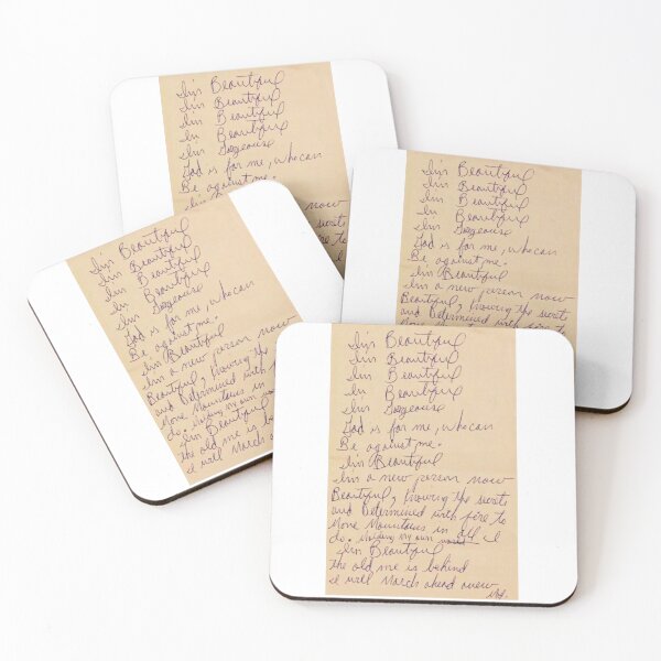 Item preview, Michael Jackson affirmations notes design designed and sold by HuesMeows.