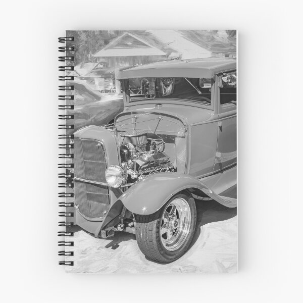 Item preview, 1930 B&W Red Ford Hot Rod 5 Window Coupe  designed and sold by RichFrancoCars.