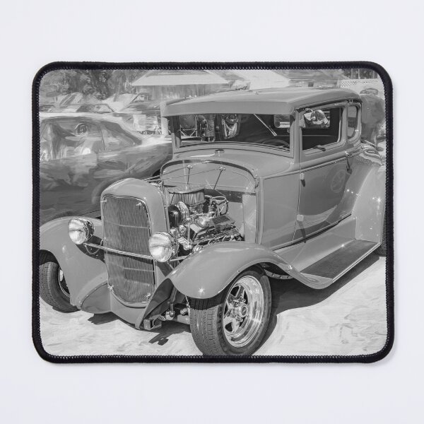 Item preview, 1930 B&W Red Ford Hot Rod 5 Window Coupe  designed and sold by RichFrancoCars.