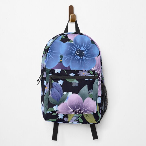 Item preview, Blue and Purple Floral designed and sold by MountainRoisin.