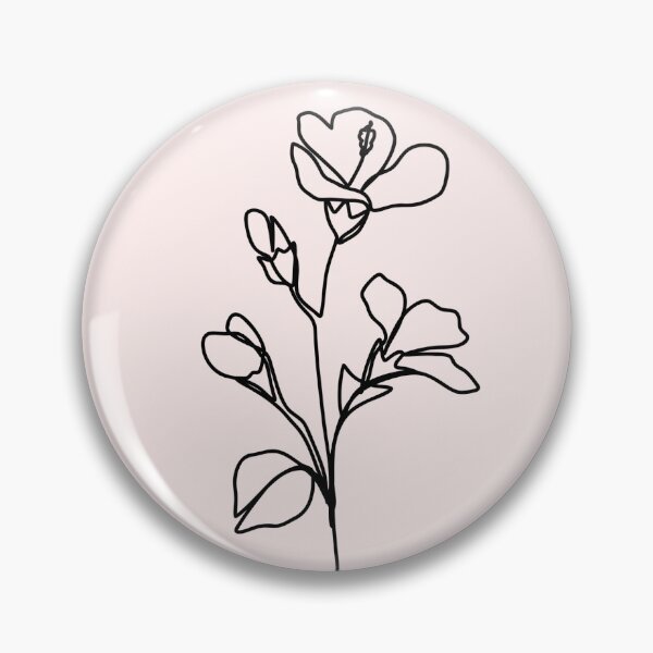 Item preview, Line flower designed and sold by M.lodhi.