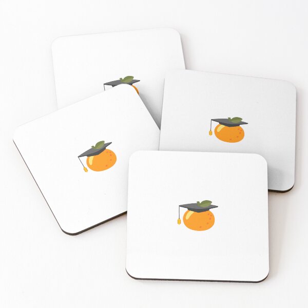 Item preview, Graduation Orange Emoji designed and sold by juliagz.