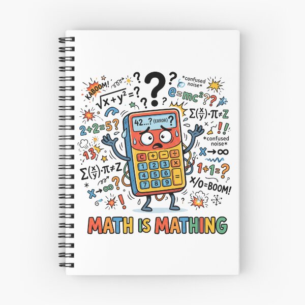 Item preview, Math Is Mathing Funny Confused Calculator designed and sold by FrankOliver.