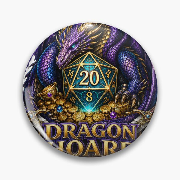 Artikelvorschau, Dragon Hoard Guardian D20 Tabletop-Spiel entworfen und verkauft von BartArtPhoto.