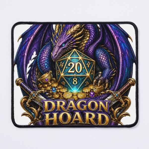 Item preview, Dragon Hoard Guardian D20 Tabletop Gaming designed and sold by BartArtPhoto.