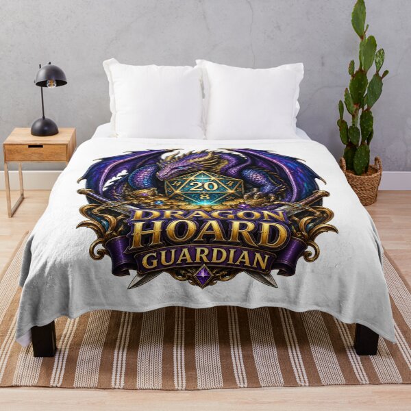 Item preview, Dragon Hoard Guardian D20 Tabletop Gaming designed and sold by BartArtPhoto.