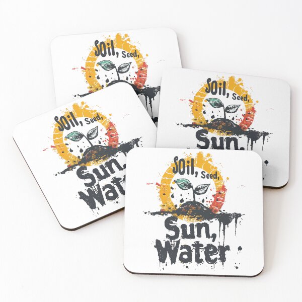 Item preview, Soil Seed Sun Water Plant Abstract Sun Design designed and sold by RichardRags.