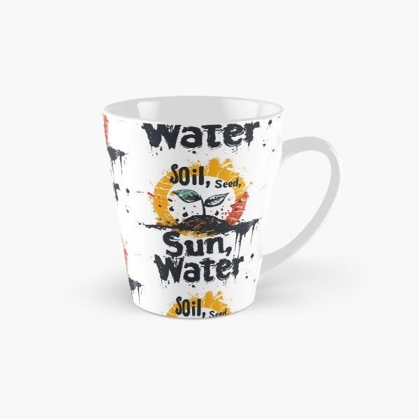Item preview, Soil Seed Sun Water Plant Abstract Sun Design designed and sold by RichardRags.