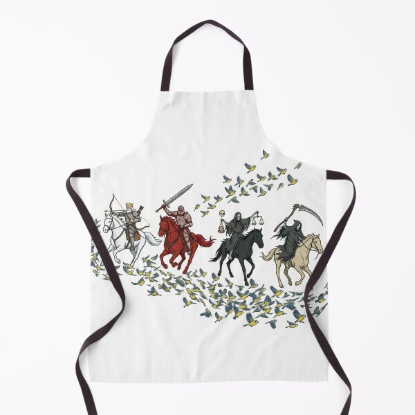 Item preview, Four Horseman & a Flock of Tits designed and sold by Probably Fine Design.