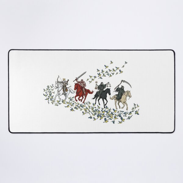 Item preview, Four Horseman & a Flock of Tits designed and sold by Probably Fine.
