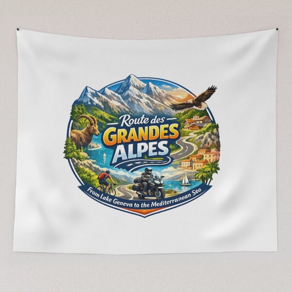 Item preview, Route of the Great Alps designed and sold by Newthingzy.