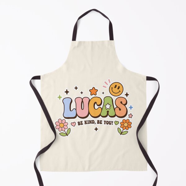 Item preview, Lucas Retro Groovy Name | Be Kind Be You Cute Smiley Design designed and sold by looplandger.