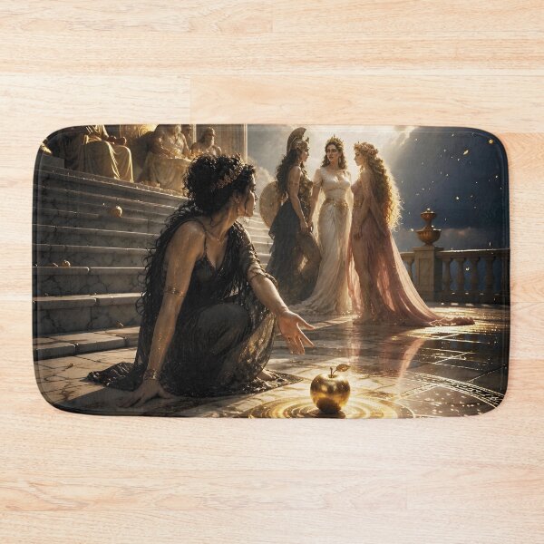 Item preview, Eris, The Uninvited Goddess at the Feast of the Gods 2 designed and sold by Lucia Amaris Art.