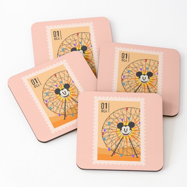 Item preview, Vintage Theme Park Stamp Collection | Ferris Wheel 3/12 designed and sold by mafervicenttin.