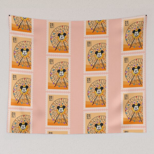 Item preview, Vintage Theme Park Stamp Collection | Ferris Wheel 3/12 designed and sold by mafervicenttin.