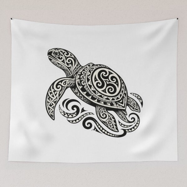 Item preview, Maori Turtle designed and sold by Snurly.