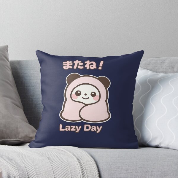 Item preview, Lazy Day Panda Kawaii – またね (Mata Ne) Cute Japanese Sticker designed and sold by SiseonStudio.