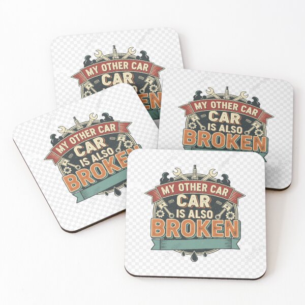 Item preview, My Other Car Is Also Broken | Funny Mechanic Garage Shirt designed and sold by slynamite.