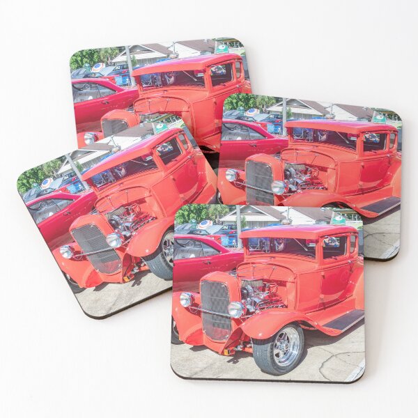 Item preview, 1930 Red Ford Hot Rod 5 Window Coupe  designed and sold by RichFrancoCars.