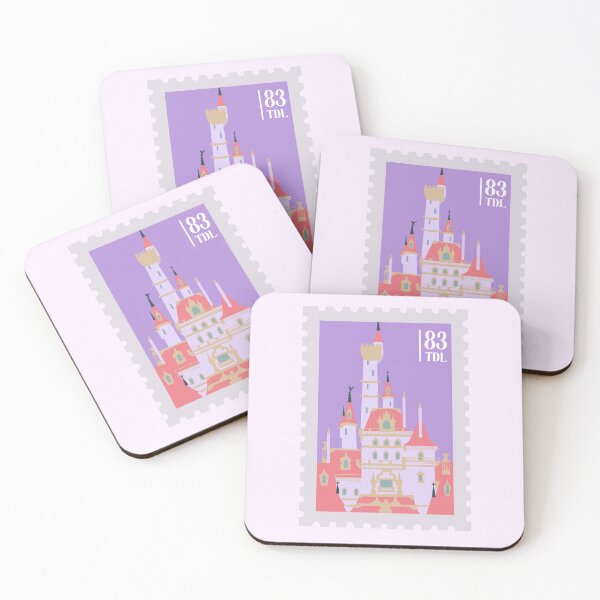 Item preview, Vintage Theme Park Stamp Collection | Fairytale Castle 2/12 designed and sold by mafervicenttin.