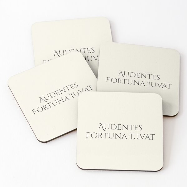 Item preview, Audentes Fortuna Iuvat | Fortune Favors the Brave | Classical Latin Quote designed and sold by semenol.
