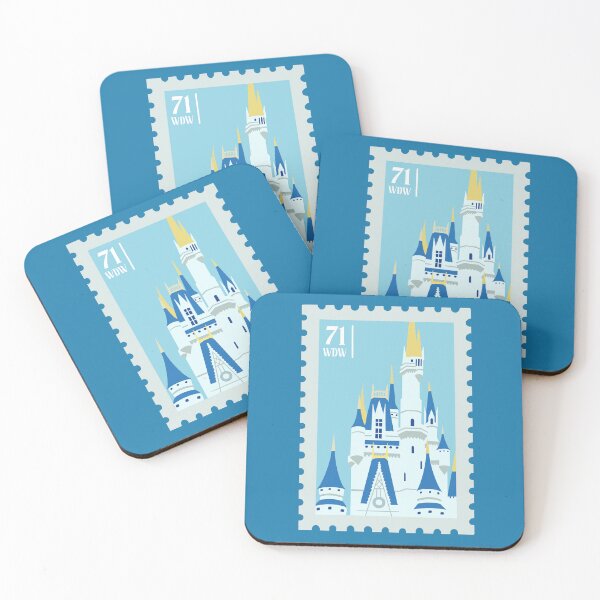 Item preview, Vintage Theme Park Stamp Collection | Fairytale Castle 1/12 designed and sold by mafervicenttin.