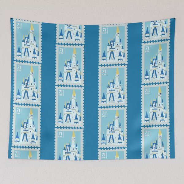 Item preview, Vintage Theme Park Stamp Collection | Fairytale Castle 1/12 designed and sold by mafervicenttin.