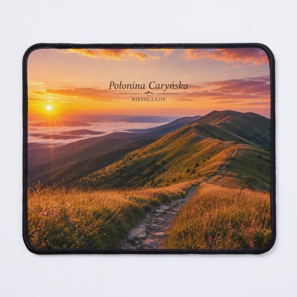 Item preview, Połonina Caryńska, Bieszczady | Sunrise Mountain Trail designed and sold by JMDG Studio.