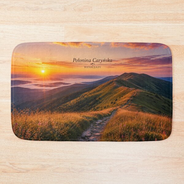 Item preview, Połonina Caryńska, Bieszczady | Sunrise Mountain Trail designed and sold by JMDG Studio.