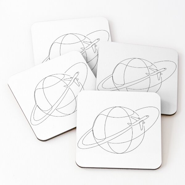 Item preview, Minimalist Airplane Line Art designed and sold by Design-Illusi0n.