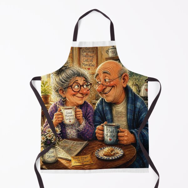 Item preview, Funny Morning Coffee designed and sold by Beyond The Canvas.