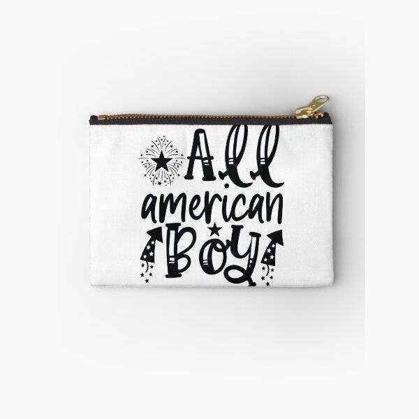 Item preview, All American Boy - 4th Of July Quotes Retro Vintage USA Patriotic Patriotic Boy Gift designed and sold by FuzionRaptor.