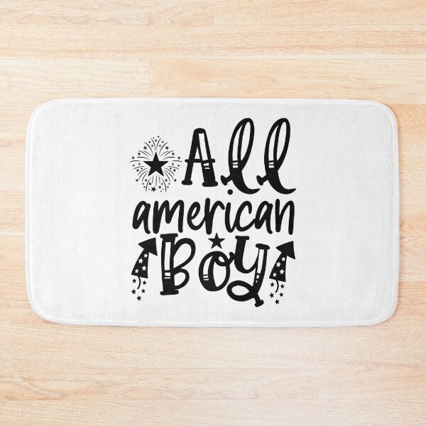 Item preview, All American Boy - 4th Of July Quotes Retro Vintage USA Patriotic Patriotic Boy Gift designed and sold by FuzionRaptor.