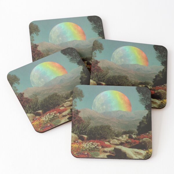 Item preview, Prism Moon Over Wildflowers designed and sold by SpaceCadetGlow.