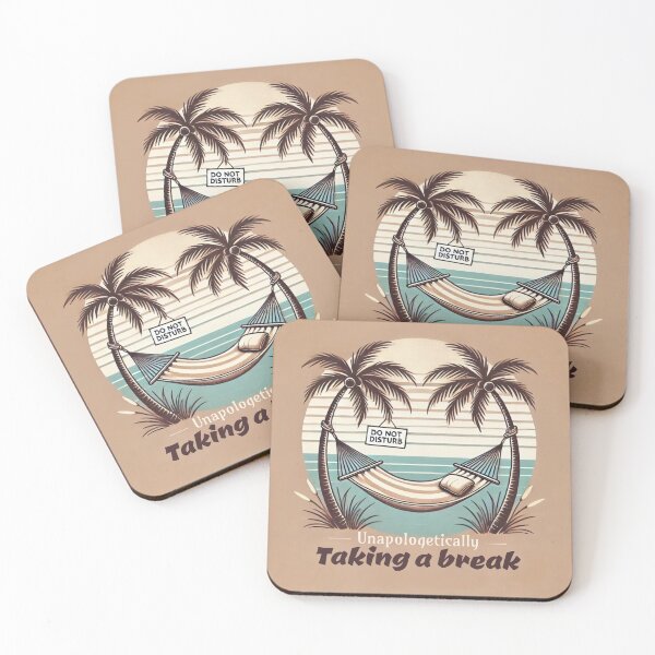 Item preview, Unapologetically Taking a Break – Funny Hammock Quote designed and sold by Little Chookcha.