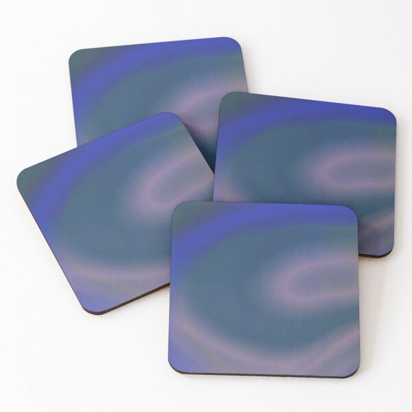Item preview, Celestial Drift – Blue Abstract Gradient Wall Art designed and sold by Vita-Kvitash.