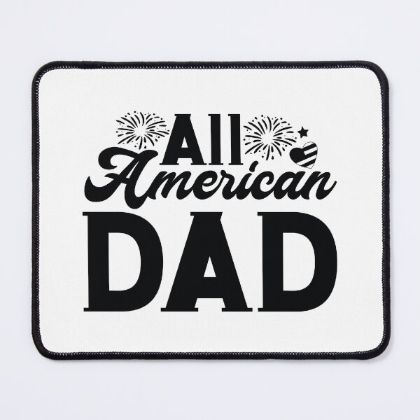 Item preview, All American Dad - 4th Of July Quotes Retro Vintage USA Patriotic Father Day Gift designed and sold by FuzionRaptor.