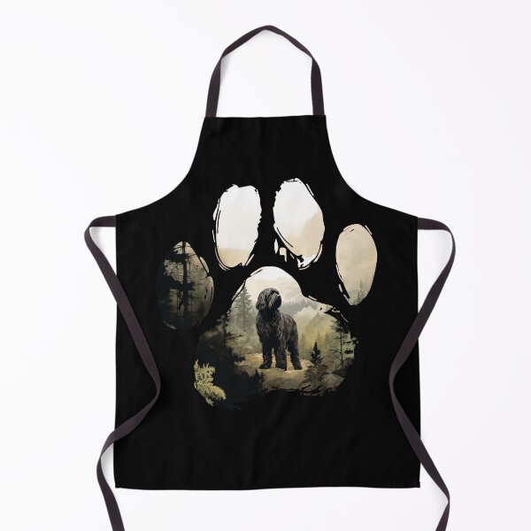 Item preview, Funny Black Russian Terrier Paw Foggy Mountain Tree Mom Dad Kids designed and sold by rafaeltto.
