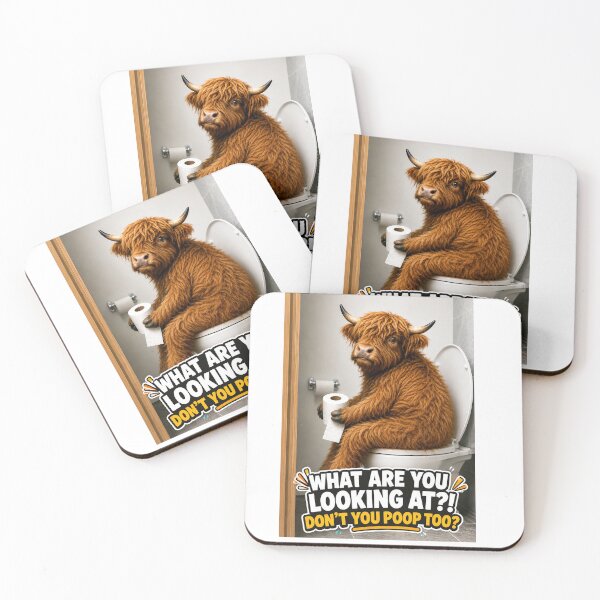 Item preview, Scottish cow caught in the bath designed and sold by Sartawsky.