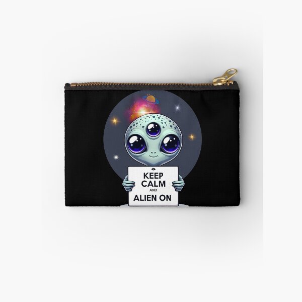 Item preview, Cute Sci Fi Alien Keep Calm and Alien On designed and sold by Szpaku desart .