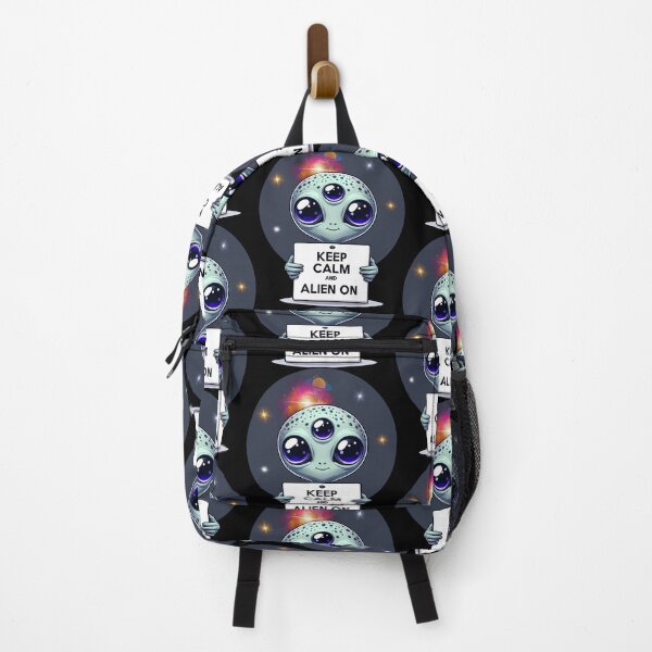 Item preview, Cute Sci Fi Alien Keep Calm and Alien On designed and sold by Szpaku desart .