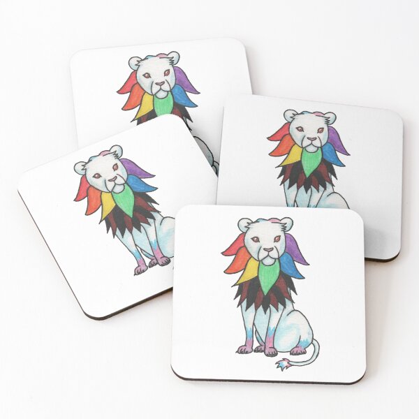 Item preview, Rainbow Lion designed and sold by Waves and Water.