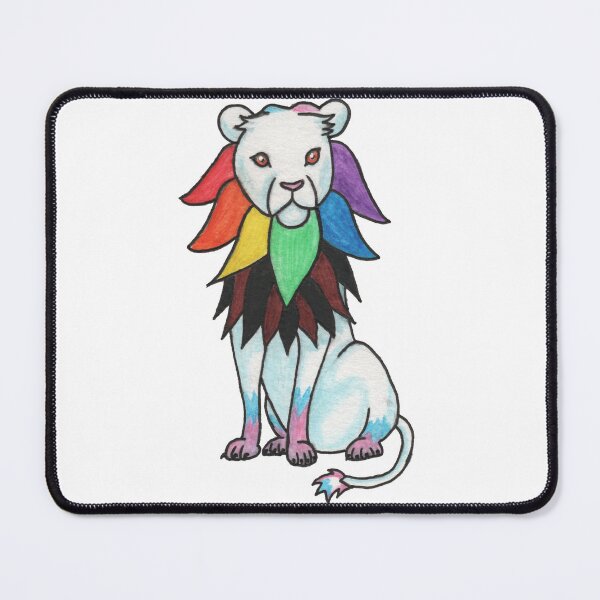 Item preview, Rainbow Lion designed and sold by Waves and Water.