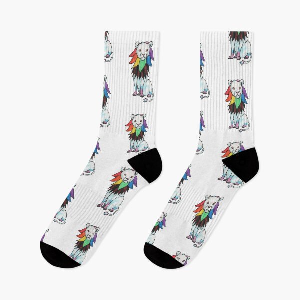 Item preview, Rainbow Lion designed and sold by Waves and Water.