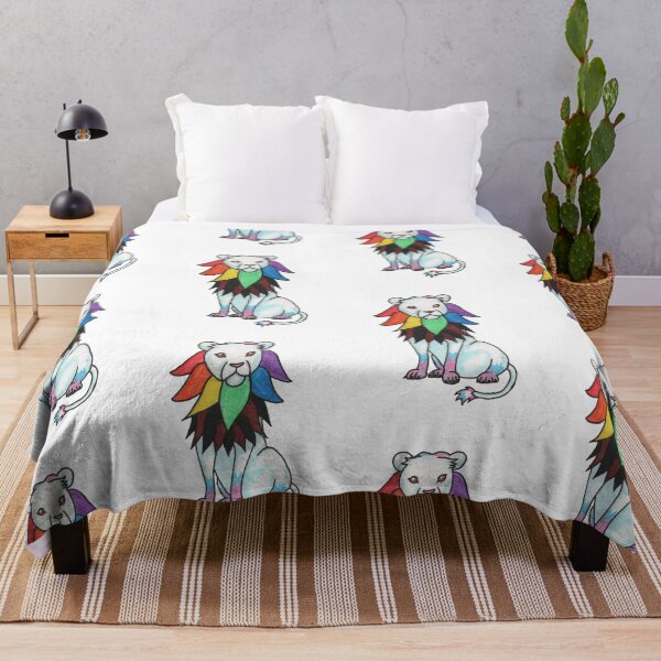 Item preview, Rainbow Lion designed and sold by Waves and Water.