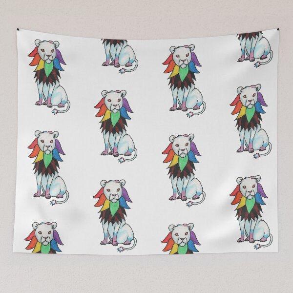 Item preview, Rainbow Lion designed and sold by Waves and Water.