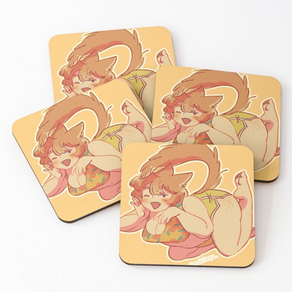Item preview, Tangerine Catgirl designed and sold by oaklings.