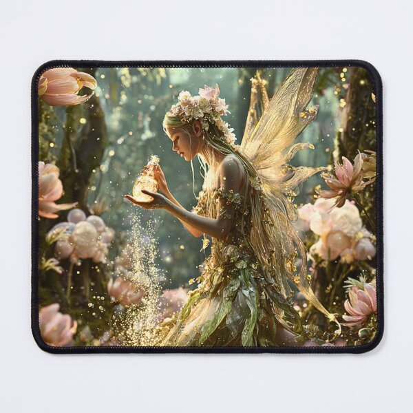 Item preview, Enchanted Fairy With Magic Dust Bottle designed and sold by Storybook Botanica.