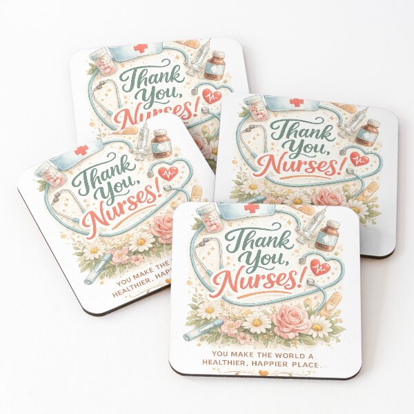 Item preview, Thank You Nurses Watercolor Floral T-Shirt designed and sold by BhavyaMR.