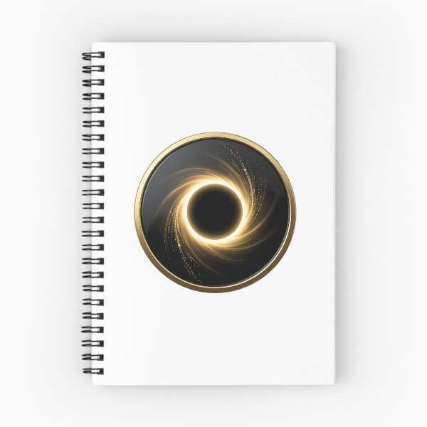 Item preview, Event Horizon | Golden Black Hole Symbol | Luxury Physics Emblem designed and sold by simaso.